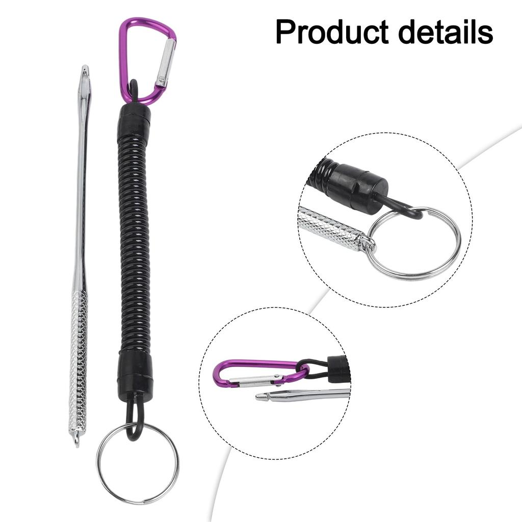 Comfortable Grip Portable Fish Hook Remover Stainless Steel Decoupler