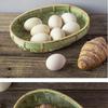 Multi-Use Bamboo Woven Basket: Handbag, Snack Holder, Fruit Tray, and Pastry Organizer