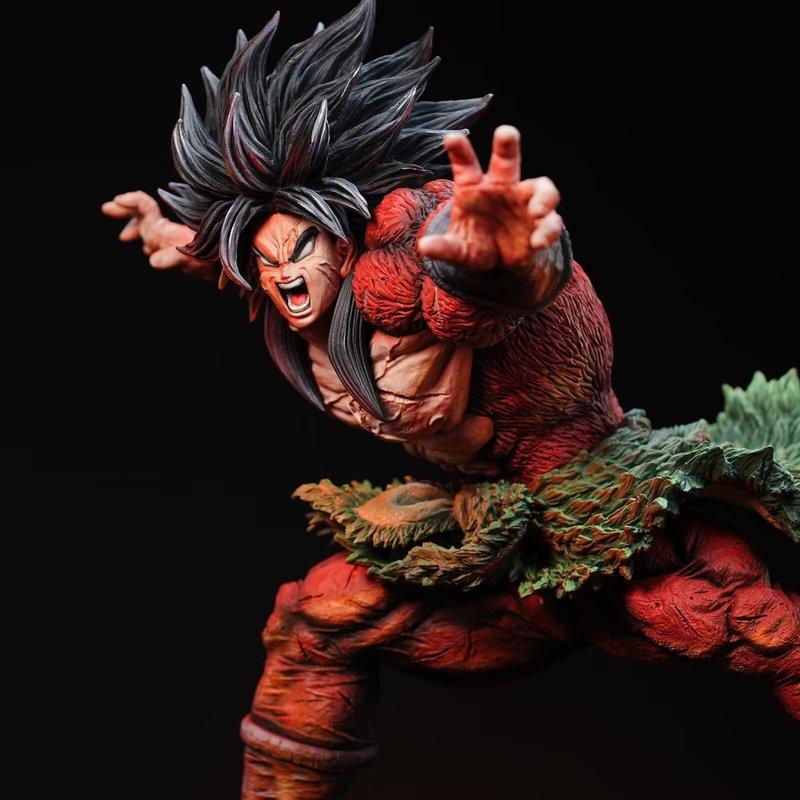 Dragon Ball Broli Super Saiyan 28cm Handmade Animation Character Model Statue Collectible Desktop Decoration Action Figure