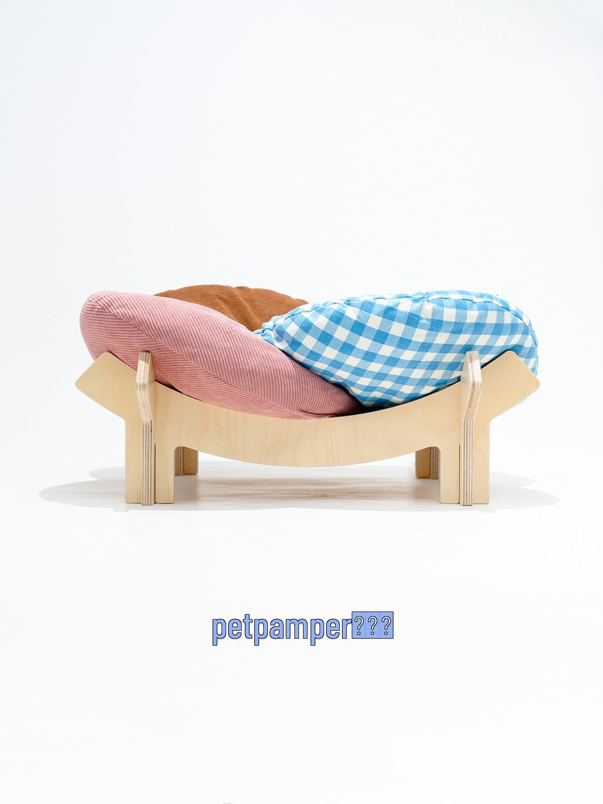 

PetPamper Кровать для кошек и маленьких собак - Устойчивая к царапинам, Запатентованный дизайн с короткими ножками Short Leg Base (17cm)