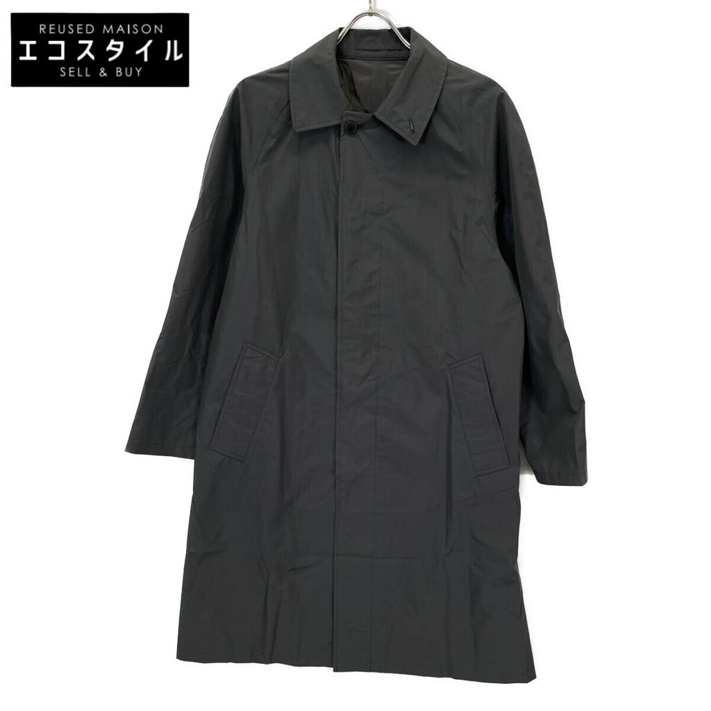 MARGARET HOWELL 579-7110004 Gray Nylon GORE-TEX Soutien Collar Coat coat S grayUsed