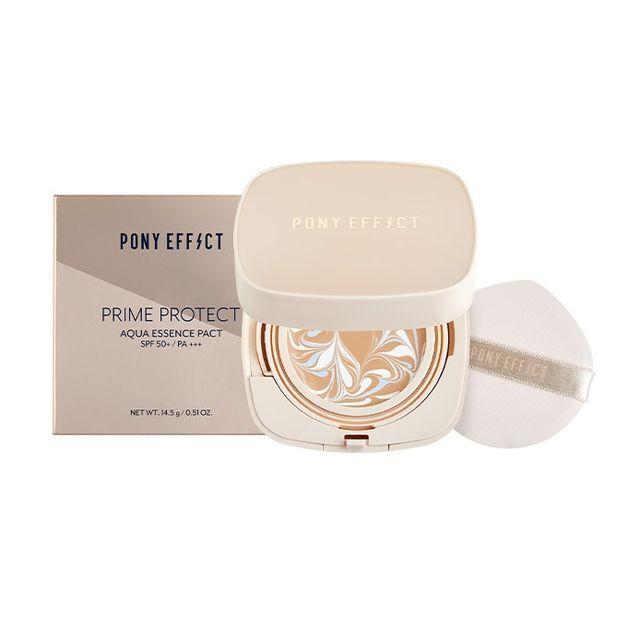 PONY EFFECT - Тональная пудра-эссенция Prime Protect Aqua Essence Pact - 2 цвета #01 Ivory