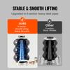 SucceBuy Cric Pneumatic 3 Tone cu Pungă Dublă Cric Pneumatic Cric cu Pungă Ridicare Rapidă 3-5s Cric Pneumatic pentru Mașini cu Mâner Scurt