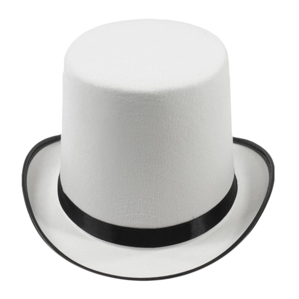 Magician Formal Top Hat Steampunk Party Vintage Fedora Trilby