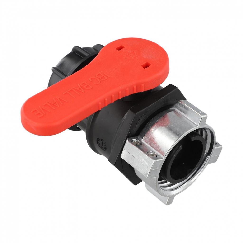 Adaptateur pour cuve IBC Valve de cuve Valve de sortie de conteneur IBC Résistante aux alcalis
