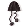 Customized autumn and winter cashmere thickened knitted warm braid hairball men's and women's cashmere caps