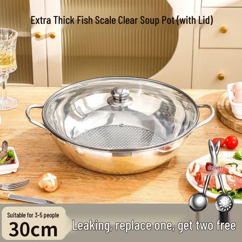 Qiwei 316 Stainless Steel Multi-Purpose Pot