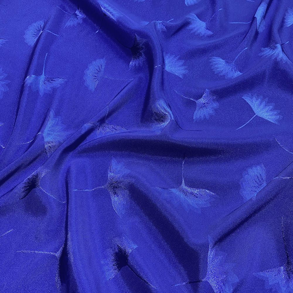 Stretch Imitation Acetic Acid Jacquard Fabric Flower Printed By Meter for Wedding Dress Clothes Skirt Cheongsam Sewing Cloth Red