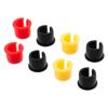 4pcs Plastic Bicycle Valve Hole Adapter Wheel Rim Reduce Casing Rim Rubber Plug  Road Bicycle