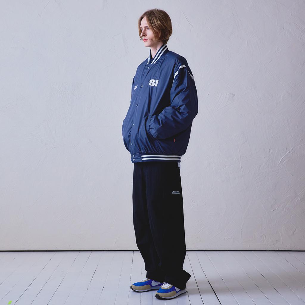 Sports Illustrated Basketball Varsity Jacket (Dark Navy)