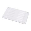 Air Vent Cover 15x10cm White Aluminum Alloy for RV Travel Trailer Home Kitchen Wall Ceiling Air Return Grille