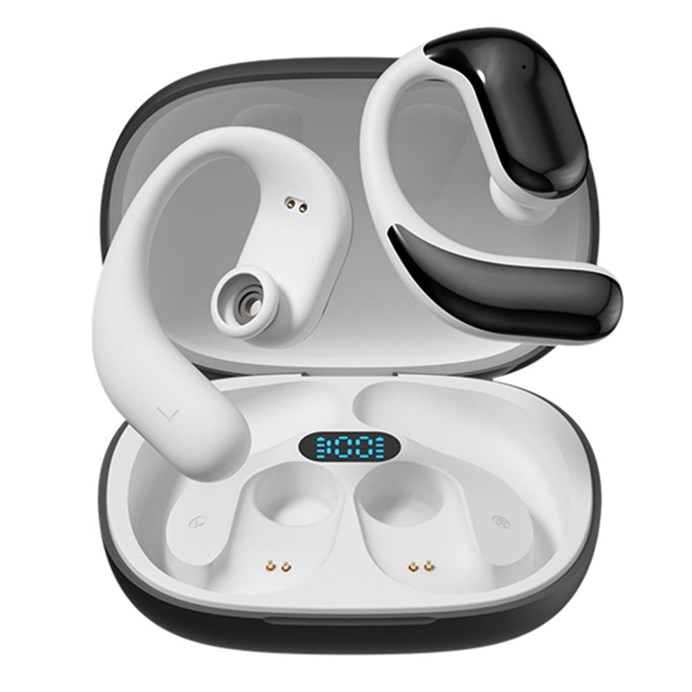 

M65 OWS Bluetooth-compatible Headset Bone Conduction Ear-Hook Wireless Music Earphone Black