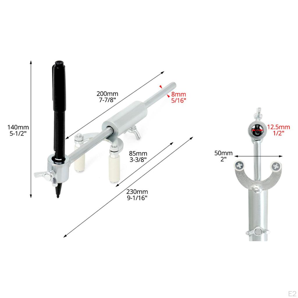 Car Wheel Eyebrow Marker, Parallel Marker for Truck Wells