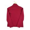 Women's Red Turtleneck Sweater
