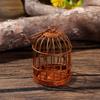 Mini Doll House Home Decoration Bird Cage Iron Metal DIY Micro Landscape