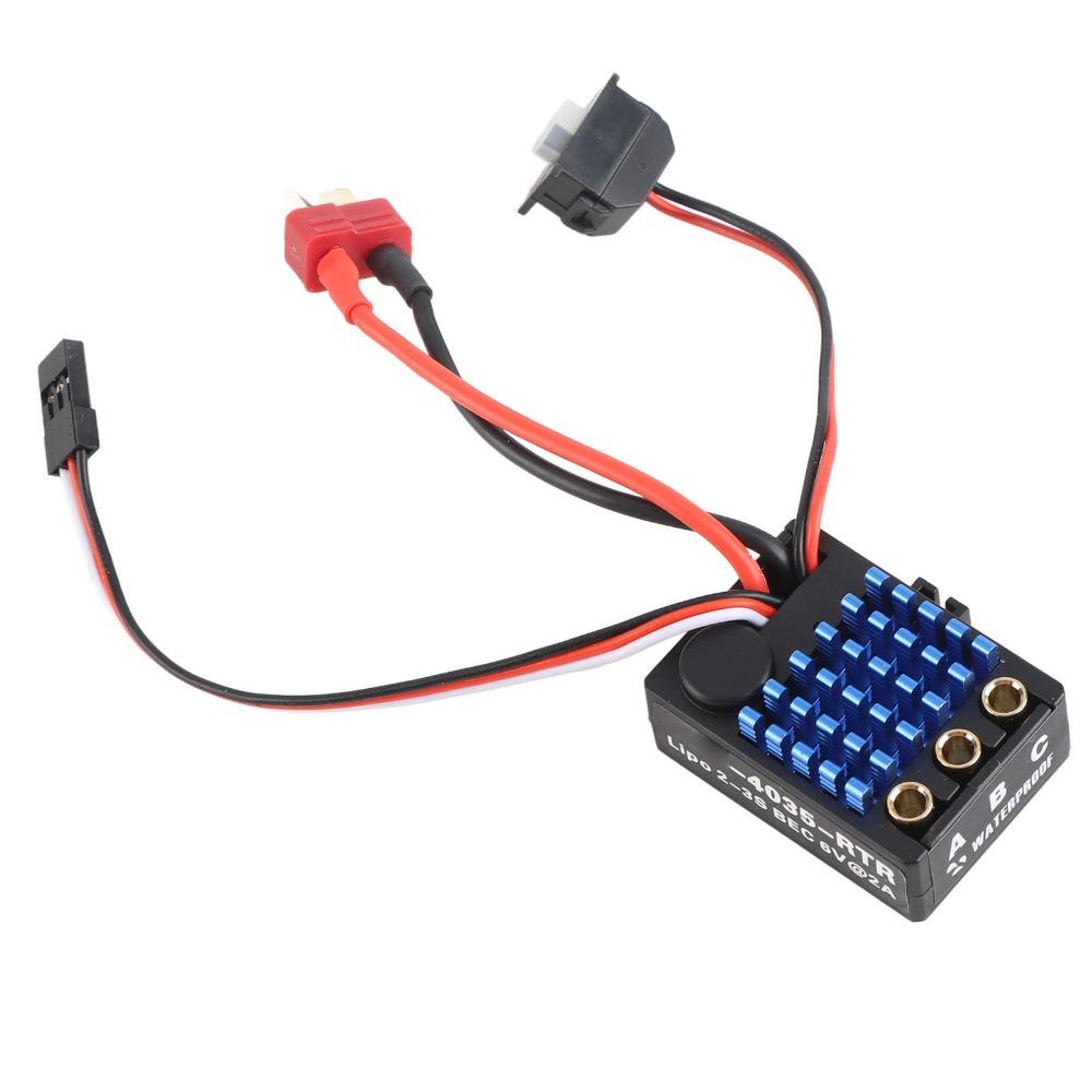 5V/2A BEC Sensorless Motor ESC Waterproof Remote Control ESC For Monster Truck