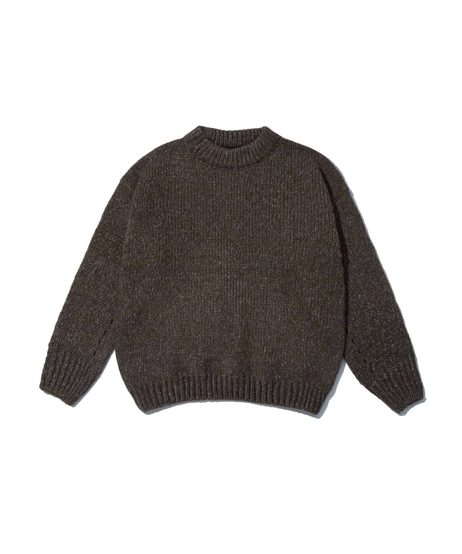 Street Standard Women S Round Neck Knit Br Brown/Fre
