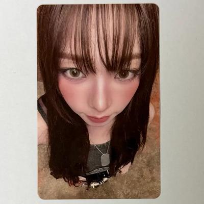 AESPA Carina Dirty Work Pop Match Bonus Pocara Blacked Fotokarte Unfear