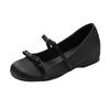 2025 new women's shoes summer outer wear small inner height increase platform single shoes women's summer versatile high-end temperament shoes