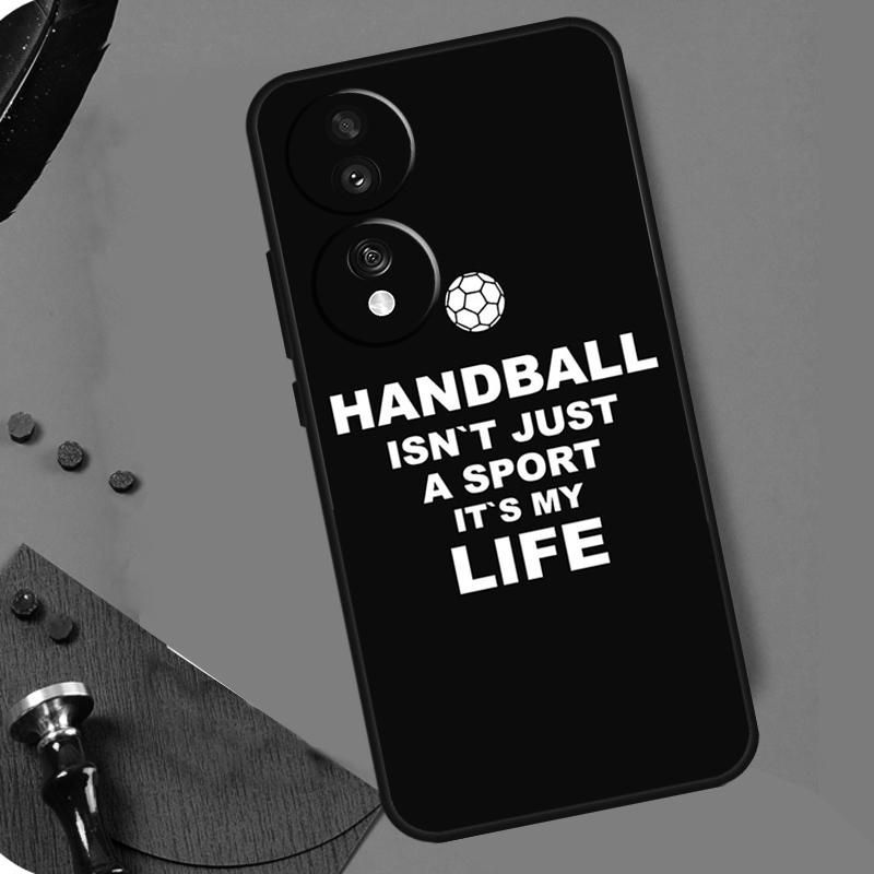 Handball Sport Handyhülle Für Honor 90 Lite 70 50 Magic 5 6 Pro X6 X7 X8 X9 X6a X7a X8a X9a X9b X8b Cover