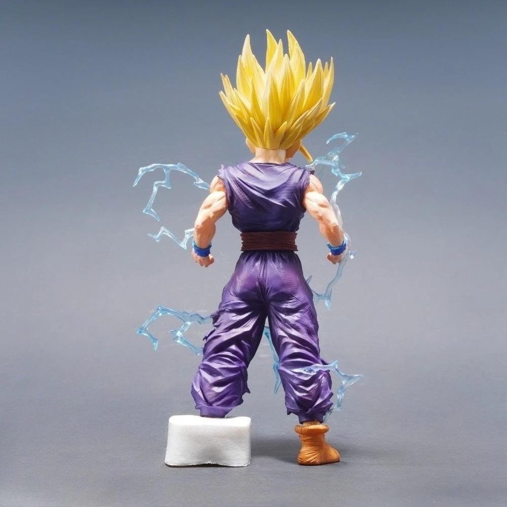 24cm/9.45in Anime Dragon Ball Figure Super Saiyan Son Gohan Action Figures Pvc Desktop Ornamen Collection Model Toys Gifts 2 Round Sensory Compression