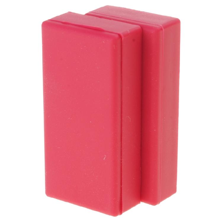 

2pcs Magnetic Flag Holders Weights Quick Install Prevents Gutters Snags Maintains Flag Display Outdoor Garden Windproof червоний