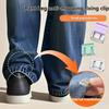 10Pcs Clothing Clips Multi Function Pants Clips Leg Straps Clips Holder Clothing Pin For Clothes Long Pants Legs Sleeves Set