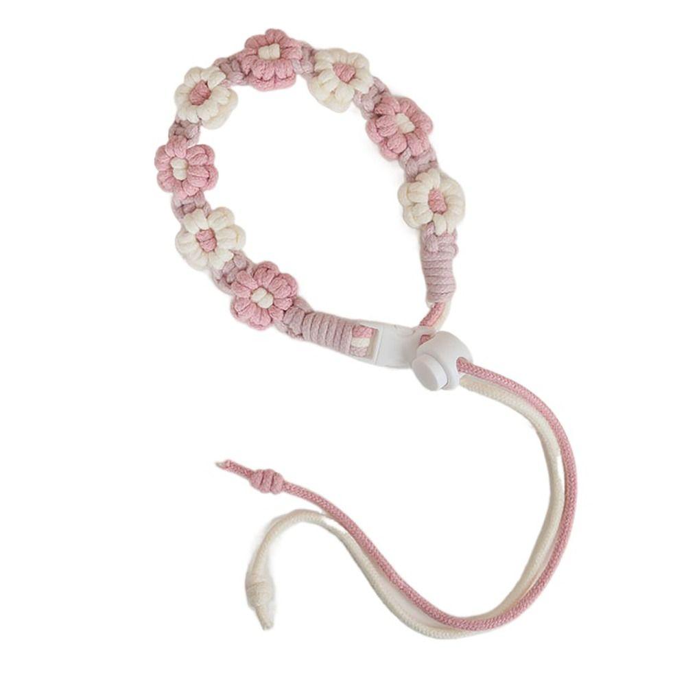 Handmade Cup Carrying Strap Flower Packaging Strap Water Bottle Handle  for Coffee Milk Tea Cup