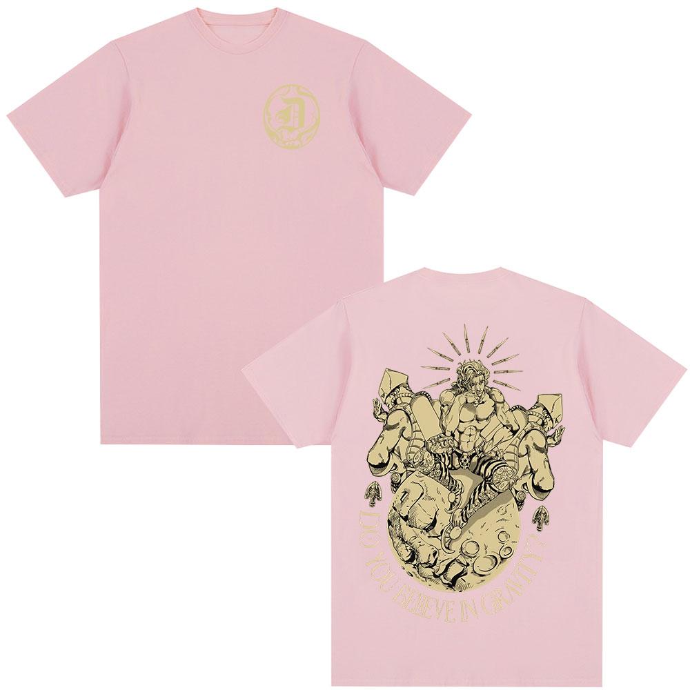 2026 New Japanese Anime Jojo Bizarre Adventure Tshirt Dio Brando Unisexga Tshirts Unisexs Women Cotton Casual Parentchild T Shirt