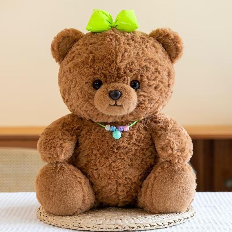 Cute Bear Dudu Dress Up Stuffed Toy Camera Bow Girl Children Birthday Gifts