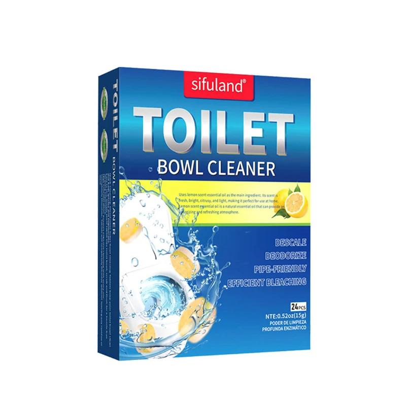 Lemon Scent Toilet Cleaning Effervescent Tablets Remove Urine Stains Odor Yellowing Lasting Freshness A Must-Have For Home