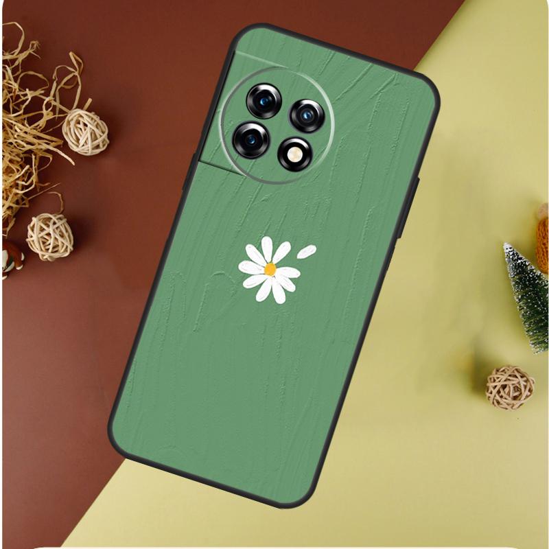 green aesthetic For OnePlus 13 13R 12 12R 11 9 10 Pro 8T 9RT 10T 10R Nord 4 CE 2 3 Lite N20 N30 Phone Case