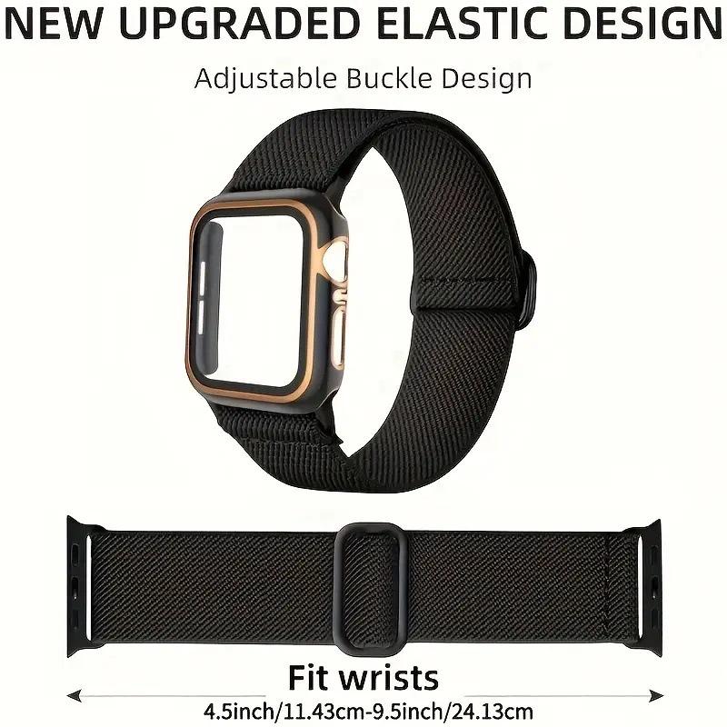 Apple iWatch Breathable Woven Nylon Elastic Band - Fashionable, Universal S10 Watch Band