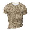 Herrenmode Bedrucktes Rundhals-Kurzarm-T-Shirt