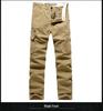 2017 Men's European & American Khaki Multi-Pocket Washed Cotton Pants - Style 9913