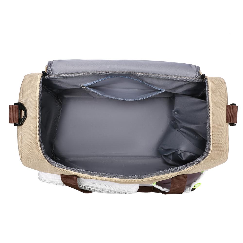 Gym Bag Large Capacity Travel Bag Dry and Wet Separated Luggage Bag Travel Boarding Bag Separation Shoes Bags