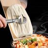 Nudelteigschneider mit Aufhängeloch Edelstahl Manuell Pasta Teigschneider für gleichmäßiges Nudelschneiden Gemüsehackmesser Küchenhelfer