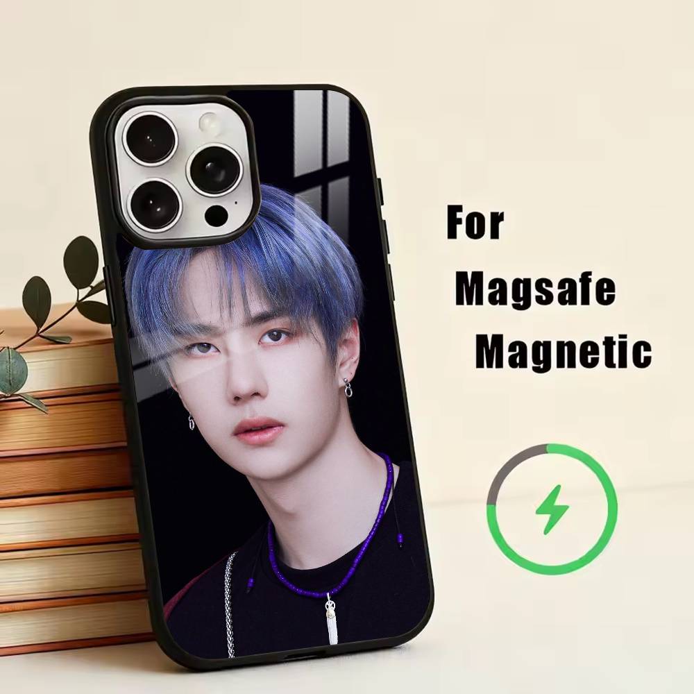 powerful boy Y-Yibo Wang  Phone Case For iPhone17,16,15,14,13,12,11 Plus,Pro Magnetic For Magsafe Wireless Charging