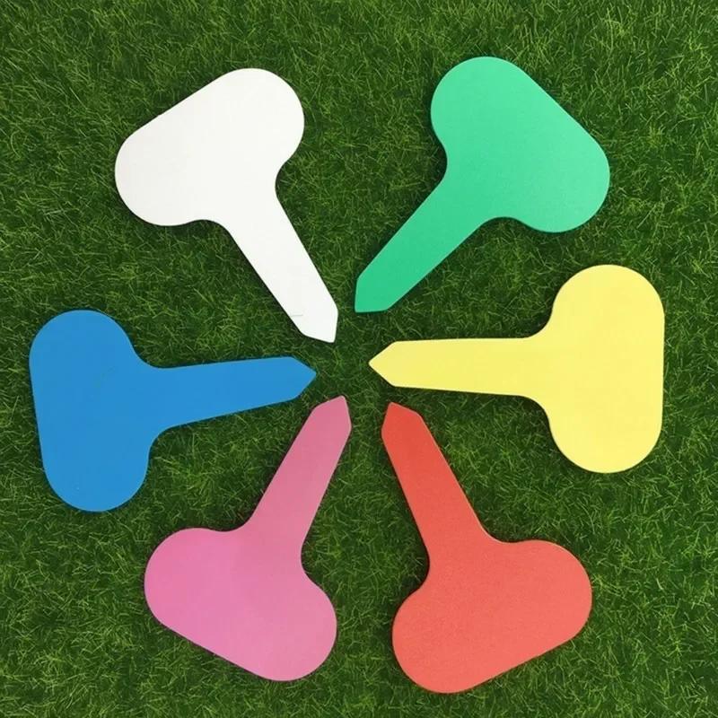 50 Buc. Etichete de Plante din Plastic în Formă de T, Etichete Groase pentru Marcare, Etichete pentru Plante de Grădină, pentru Ghivece de Flori