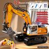 Large Remote Control Alloy Excavator Toy for Kids