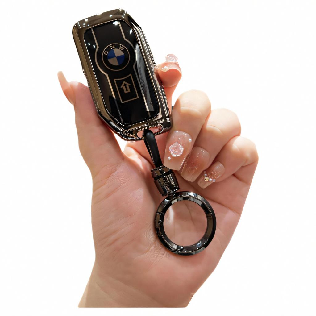 NNEJ4 Zinc Alloy for BMW R1200RS F900xr R1250gs C400gt K1600gt R1200GS Lc R1200RT Motorcycle Key Case Cover Accessories