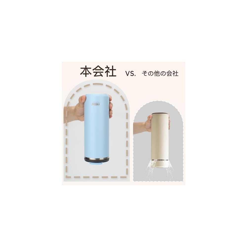 TYESO Tumbler with Lid, Leak-Proof, Vacuum Insulated, Large Capacity, Stainless Steel, Thermos,