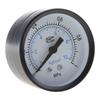 2inch Dial Size, Multifunction Pressure Gauge, Black Steel Case-, Dual-Scale 0-10Bar / 0-1Mpa 1/4 inch NPT-Thread