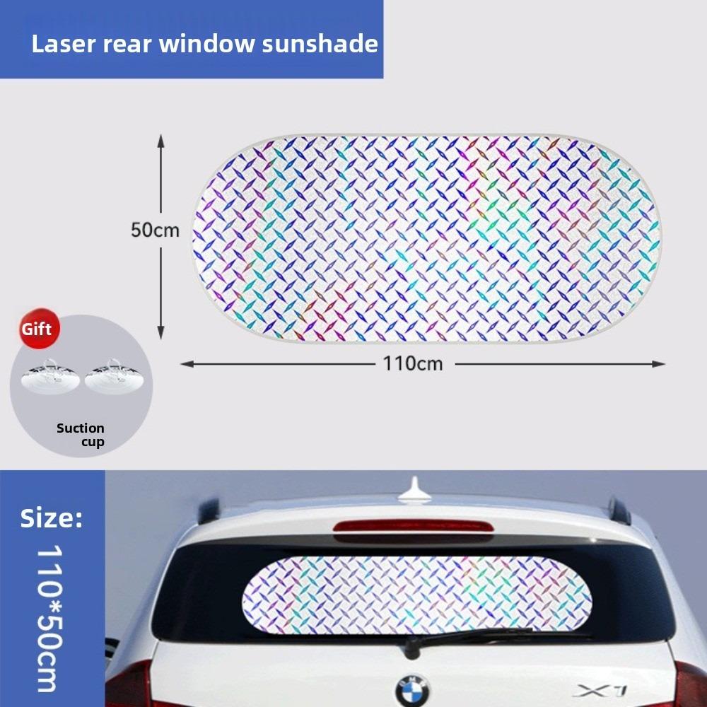 

Foldable Car Windshield Sunshade Anti-UV Sun Block Curtain Visor New Car Window Sun Shade 50*110cm