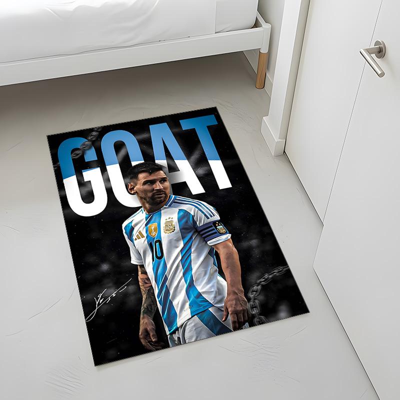 MESSI (1) Teppich Geeignet für Wohnzimmer Schlafzimmer Computerräume Essbereiche und Platzierung Unter Tischen und Stühlen Auch eine Ideale Wahl für Büros