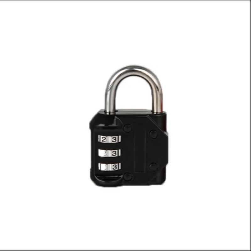 Durable Metal 3-Digit Combination Luggage Padlock