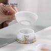 Chinese Ceramic Layered Tea Strainer