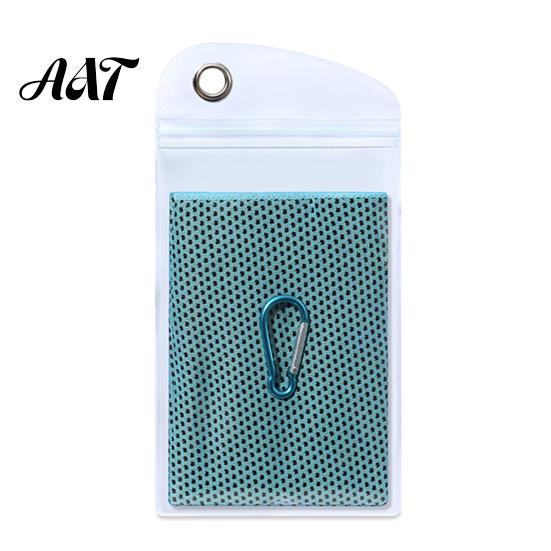 Yoga Exercise Towel 90x30cm Cooling for Face, Chilly Sports with Storage Bag Hot Weather Relief And Carabiner, Portable Cold Neck Wrap