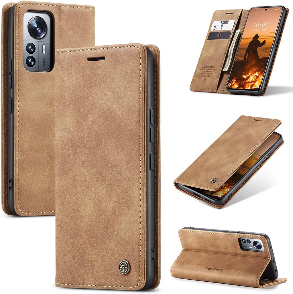 Portofel din piele Tip Flip Folio Carcasă Telefon Pentru Xiaomi 12 Lite Suport Carduri Numerar Închidere Magnetică pentru Mi 12T Pro 12 12X 12S Husă Cover