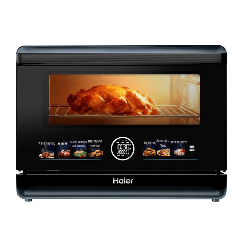 Haier 23L Smart Countertop 4-in-1 Microwave Steam Oven Air Fryer CN plug (adapter included)